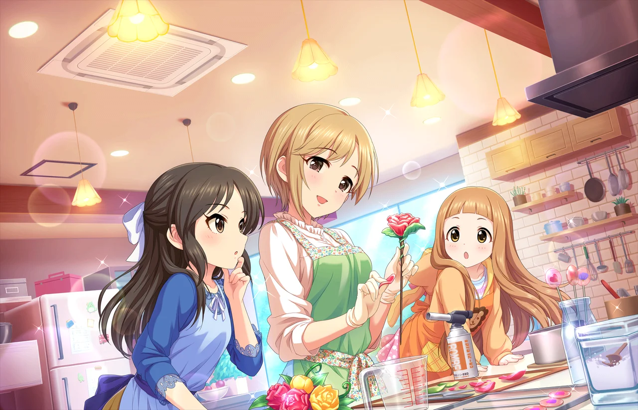 【重ねた花びら】