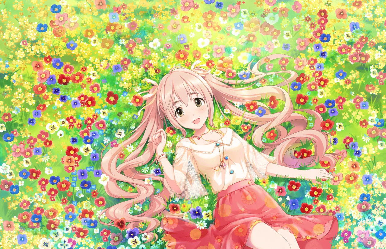 【花園の春風】