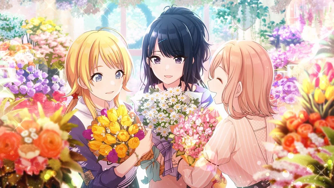【花笑み咲匂う】